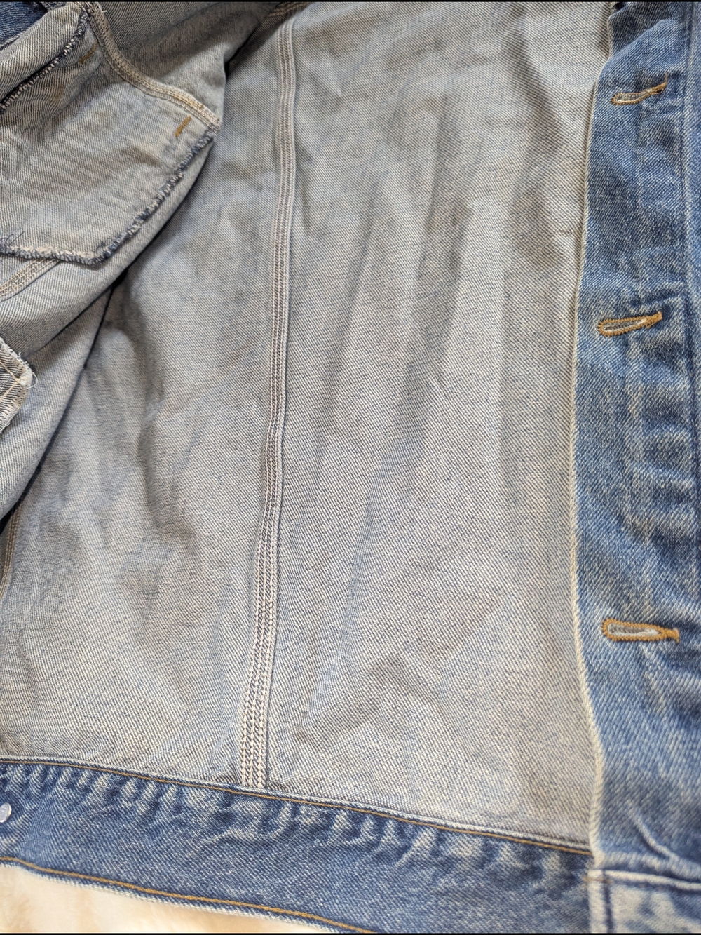 Carhartt Blue Denim Jacket - Picture 6 of 7